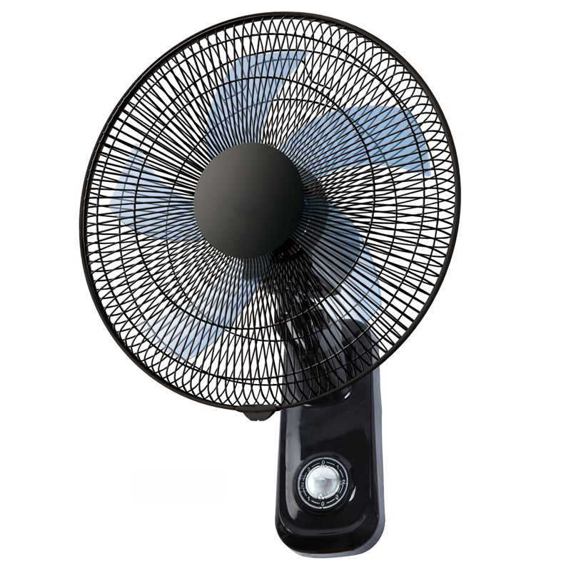 Wall-mounted fan, oscillating wall fan, wall fan — whisper-quiet operation with high air volume. This pull-cord wall fan is energy-saving（Model：1707）
