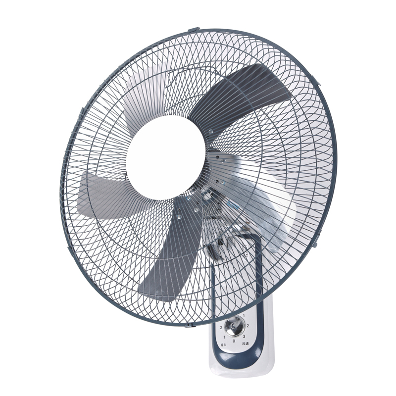 Wall-mounted fan, oscillating wall fan, wall fan — whisper-quiet operation with high air volume. This pull-cord wall fan is energy-saving（Model：FW-1828）