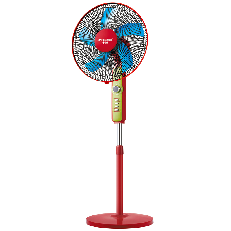 Home Standing Fan with Oscillation, Five Blades, Gift Electric Fan, Quiet Operation（Model：FS-1820）