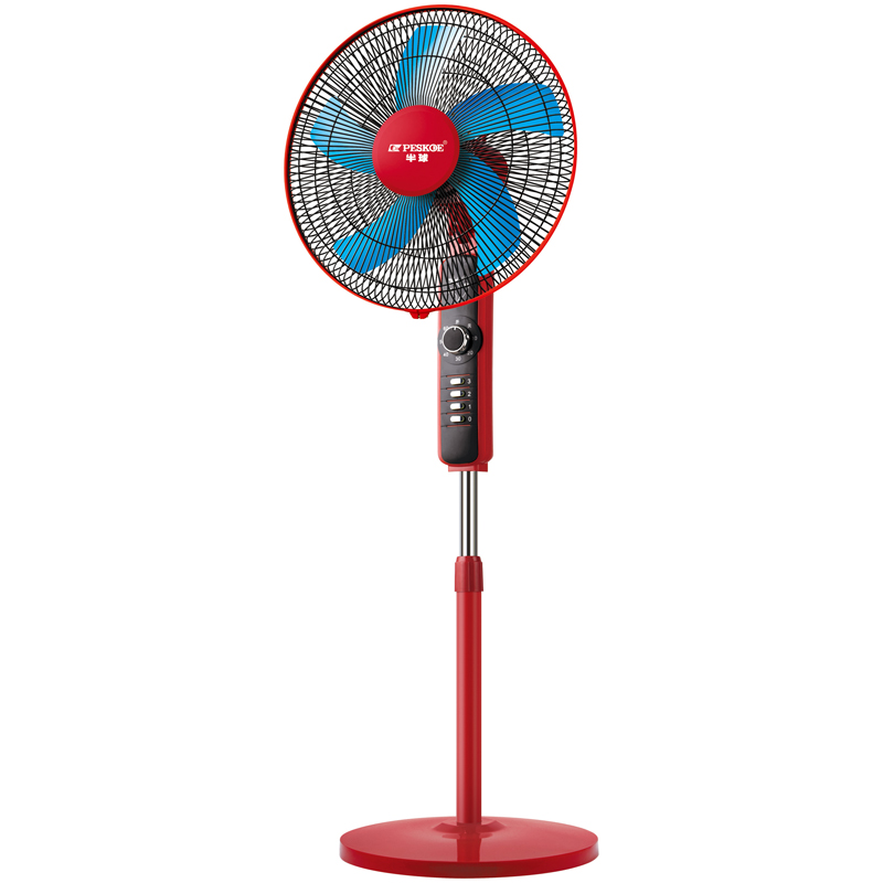 Home Standing Fan with Oscillation, Five Blades, Gift Electric Fan, Quiet Operation（Model：FS-1821）